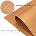 X-Chef Copper Grill Mats, Copper Sheets, BBQ Grilling Mats Nonstick for Charcoal Grill, Cooking Baking Sheets for Oven, 3 Packs, Reusable & Easy Clean, 15.75’’ x 13’’