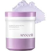 AROCELL Super Collagen Melting Balm 3.53oz &ndash; Korean Makeup Remover Balm for Blackhead Care, Deep Pore Care with Peptides Hydration, Nourishing Daily Face Wash Skincare