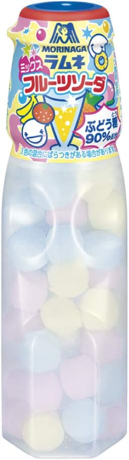 Amazon 森永製菓 ラムネ ミックスフルーツソーダ 27g 本 森永製菓 あめ キャンディ 通販