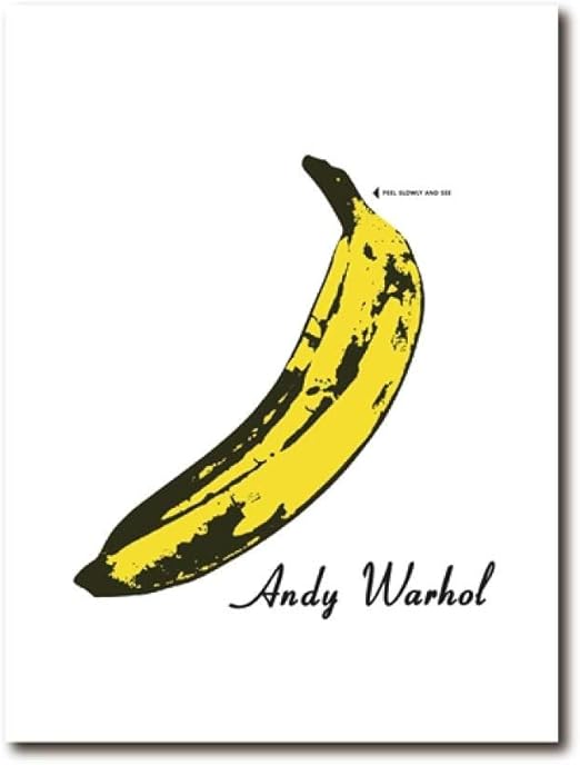 Amazon アンディウォーホルバナナ印刷キャンバス絵画インテリアポップアートパネルポスター キッチン壁アートパネル装飾北欧リビングルームホーム装飾写真40x60cmx1フレームなし アートフレーム ポスター オンライン通販