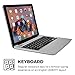 iPad Pro 12.9 keyboard case, [NEW] COOPER KAI SKEL A1 Backlit Aluminum Bluetooth Wireless Keyboard Macbook Clamshell Case Cover with Rechargeable Battery Power Bank for Apple iPad Pro 12.9 inch Silver