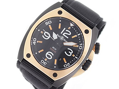 Bell & Ross BR02 swiss-automatic mens Watch BR0292 (Certified Pre-owned)