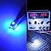 YITAMOTOR 10x Blue T10 194 LED Light Bulb, 168 175 2825L 906 W5W LED Non-Polarity Car Bulbs for RV Interior Exterior Lights Map Door Trunk License Plate Lamp Light