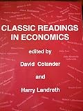 Classic Readings in Economics, Colander, 0072418370