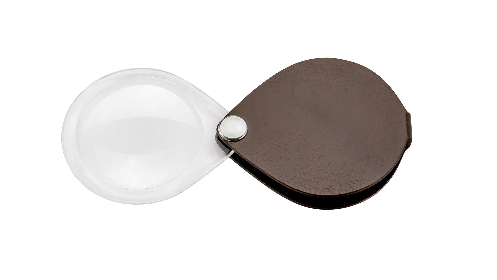 Eschenbach 1740150 Classic Leather Folding Magnifier 3.5x, 50 mm