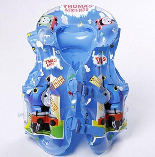 Boys swimming inflatable vests kid thicken infant life jacket , [thomas] vest small