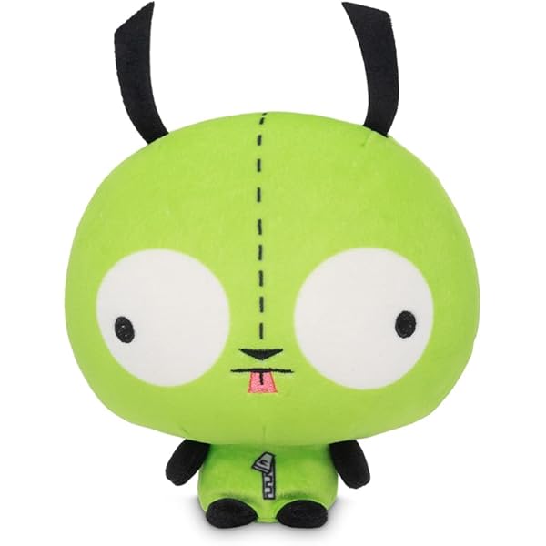Amazon.com: Gir hugging his plushy - Invader Zim Collectible