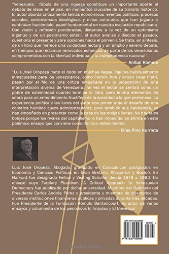 VENEZUELA: fabula de una riqueza: El valle sin amos (Spanish Edition)