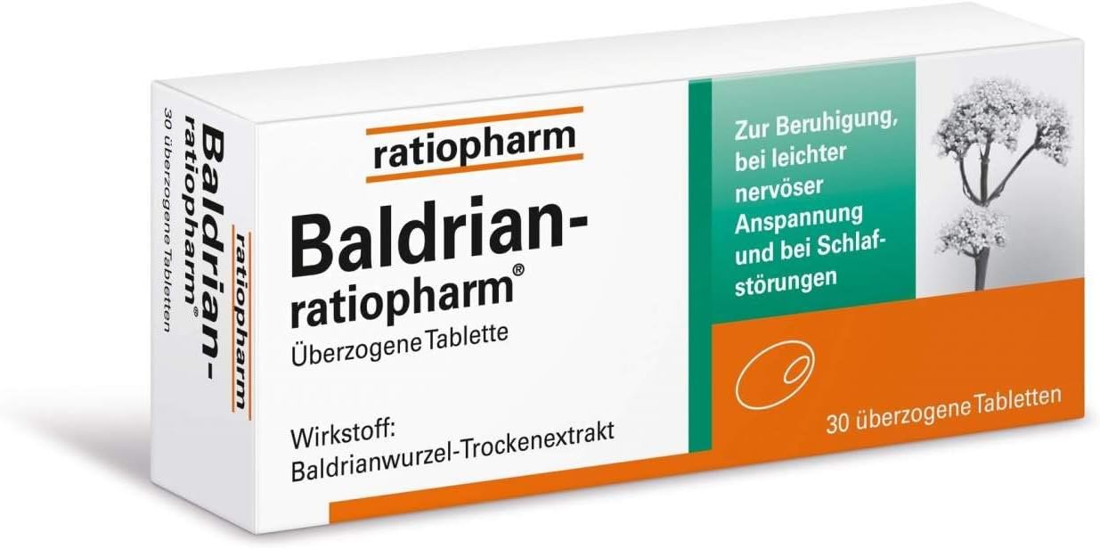 Valerian Ratiopharm 30 Coated Tablets