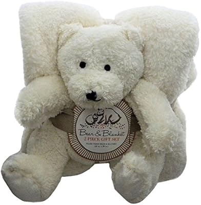 teddy bear and blanket set