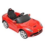 Ferrari F12 Kids 6v Electric Ride On Toy Car w/ Parent Remote Control - Red