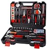 Hausse Home Household Tool Kit, 118 Pcs General Repair Tool Kit with Hammer, Pliers, Screwdriver Set, Home Maintenance…