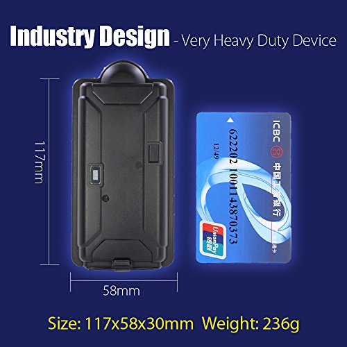 VJOYCAR TK05GSE 3G GPS Tracker Portable Waterproof Design For Car With 5000mAh Rechargeable Battery Powerful Magnet FREE Tracking Software Platform APP Easy Usage