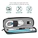 MoKo Pencil Holder Case for Apple Pencil, Premium PU Leather Case Carrying Bag Sleeve Pouch Cover for Apple iPad Pro Pencil / Pen (with Built-in Pocket and Holder), Light BLUE