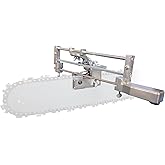 Granberg Chainsaw Sharpener, G106B, File-N-Joint Bar Mounted Guide System | Cast Aluminum Filing Guide, Fits Standard Chain Pitches, Sets Angle, Lowers Depth Gauges, Made in USA, Files Not Included