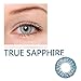 Women Multi-Color Cute Charm and Attractive Fashion Contact Lenses Cosmetic Makeup Eye Shadow Sapphire Blue 3 by Dream TM
