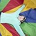 Tunco 20ft Parachute for Kids - Kids Parachute Toy - Outdoor Games for Kids - Kids Toys - Outdoor Toys - Kids outdoor toys - kids games - Kids Party Games - Outdoor Kids Games - Kid Toys - VBS - Gym