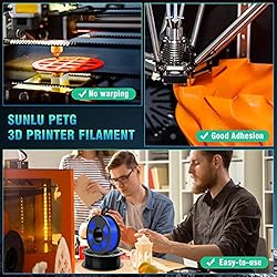 SUNLU 3D Printer Filament, Toughness PETG Filaments