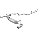 MagnaFlow Performance Cat-Back Exhaust System Kit 15146 | Street Series, Dual Split Rear Exit, Fits 2010-2013 Mazda 3 2.5L