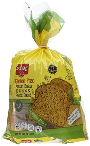 Schar Gluten Free Artisan Baker 10 Grain & Seeds Bread, 6 Count