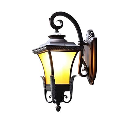 WYlucky Lámpara Impermeable Pared Exterior artefactos de iluminación al