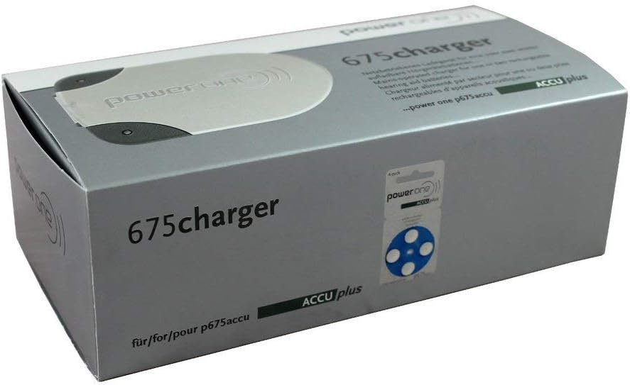 Power One Pocket charger for ACCU Plus Size p10, p13, p312 (Capacity - 2 Batteries): Health & Personal Care