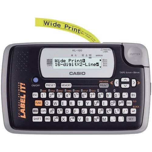 Kl-120 Label Maker, 1 Lines, 7-1/2w X 4-1/2d X 2-1/5h