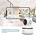 CACAGOO Video Baby Monitor, Security Wifi Camera 1080P Wireless IP Camera Indoor Home Dome Camera with IR Night Vision/Two-Way Audio, Cloud Storage