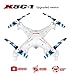 RC Quadcopter, Potensic Upgraded X5C-1 Syma Explorer 2.4GHz 6 Axis Gyro 4CH RC Drone with 2 Megapixels Camera