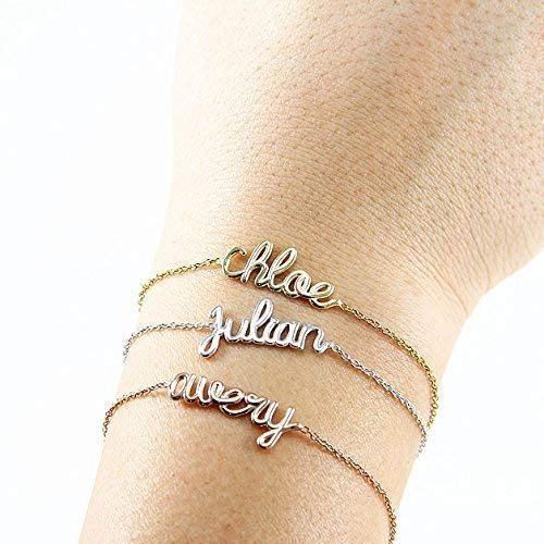 Custom Name Bracelet Personalized Name Bracelet Letter