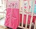Pink Owl Bird 7pcs crib set Baby Bedding Set Crib Bedding Set Girl Boy Nursery Crib Bumper bedding