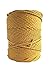 Macrame rope 4mm MUSTARD cotton rope 460 feet mustard macrame cord 153 yard cotton rope for macrame projects - Handmade Decorations Macrame Wall Hangings Plant Hanger Crocheting Bohemia DIY (4mm)