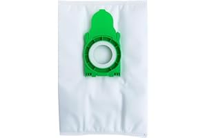 8-Pack 8300AM Vacuum Bags for SEBO Airbelt E Canister Vacuums, 4-Layer Ultra Filterbox with Caps #8300AM / 8300ER Vacuum Clea