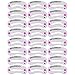 DZT1968® 24 Styles Eyebrow Shaping Stencils Grooming Kit Makeup Shaper Set Template Tool