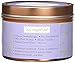 Aroma Naturals Tin Candle Lavender Essential Oil Natural Soy Scented, Tranquility, 2 Countthumb 1