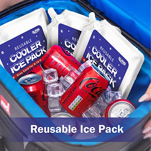 GURIN Cooler Ice Packs Reusable Ice Packs for Lunch Box, Bag, or