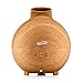 Housmile (600ml ,Wood Grain) Essential Oil Diffusers Ultrasonic High Capacity Globe Cool Mist Humidifiers for Home Office Spa Yoga Bedroom Living Room