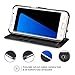 PEADOO Galaxy S7 Edge Case, TANNC Flip Leather Wallet Phone Case [Layered Dandy] - [Card Slot][Flip][Wallet] -Case for Samsung Galaxy S7 Edge Devices -Black