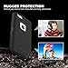 iPhone 6S Case, iPhone 6 Case Heavy Duty 4 Layer Built-in Touchable Screen Protector Shockproof Hybrid Hard Shell Cover with Belt Clip&Kickstand for iPhone 6 and iPhone 6s Case - Black