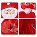 Yosoo Christmas Decoration Large Santa Claus Gift Stocking Bag Presents Sack Filler