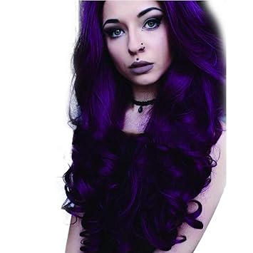 Fexgaoo Peluca De Pelo Natural Para Mujer Raíces Oscuras