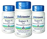 Life Extension Super K with Advanced K2 Complex 90 softgels (90 x 3)
