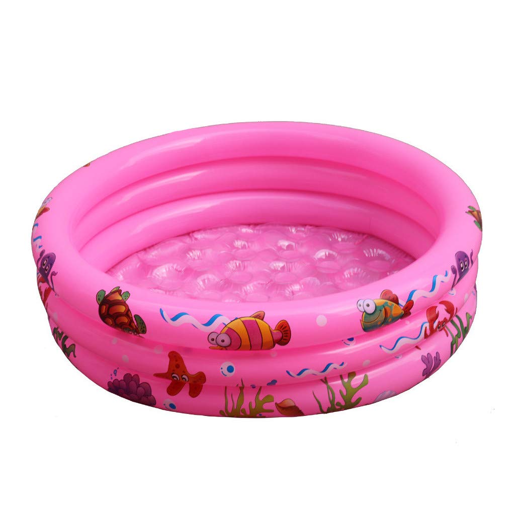 pink blow up pool
