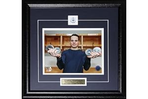 Auston Matthews Toronto Maple Leafs 1st Game 4 Goals Record 8x10 Hockey Frame