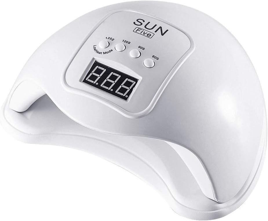 Nail Machine Gel Polish LED 48W UV Nail Gel Curing Lamp Nail Art Machine USB Lamp Light Nail Gel Polish Dryer Manicure Tools Gift Set (White)