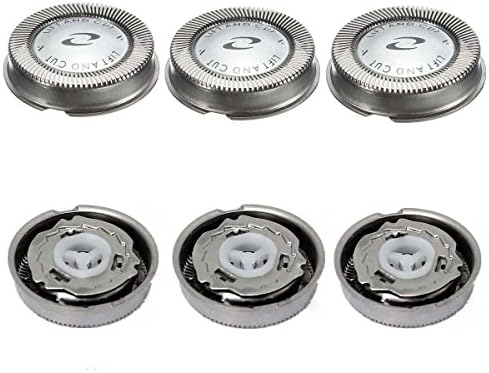 Queenbuygo New Replacement Shaver Head Blade Cutters for Philips Norelco HQ4 HQ58 HQ56