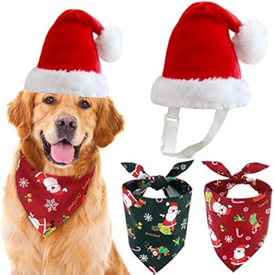 Dog christmas neckerchief Clearance