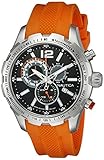 Nautica Men's NAD15510G NST 30 Analog Display Quartz Orange Watch