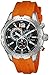 Nautica Men's NAD15510G NST 30 Analog Display Quartz Orange Watch