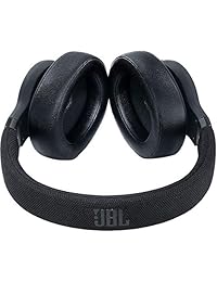 JBL e65btnc Over Ear Auriculares con micrófono y botón aislantes de ruido remoto inalámbrico (Negro)
